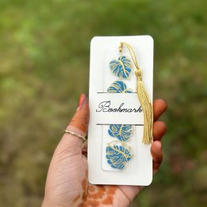 Marque page monstera